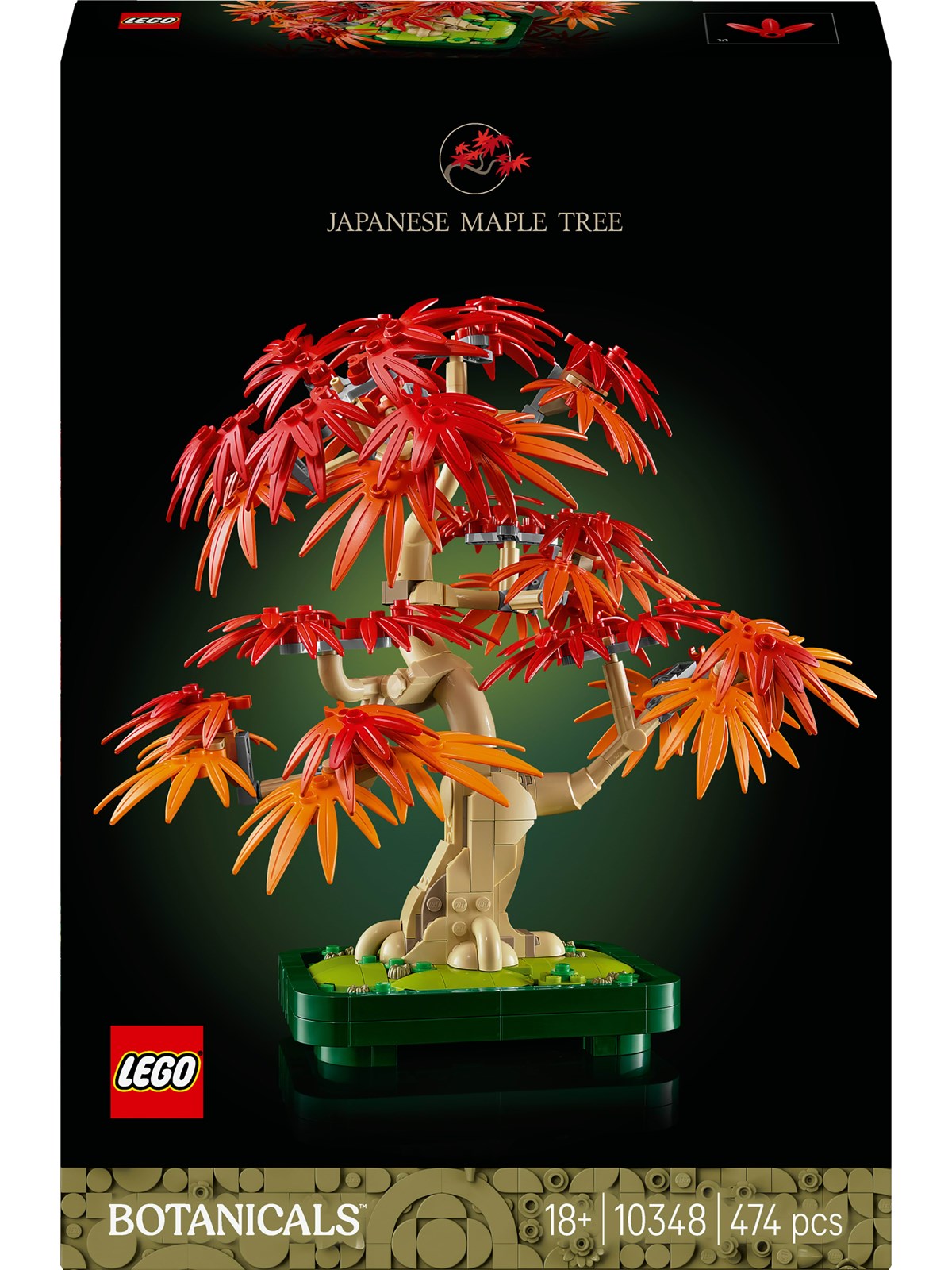 Lego Botanicals 10348 Japanischer Roter Ahorn - Bonsai-baum
