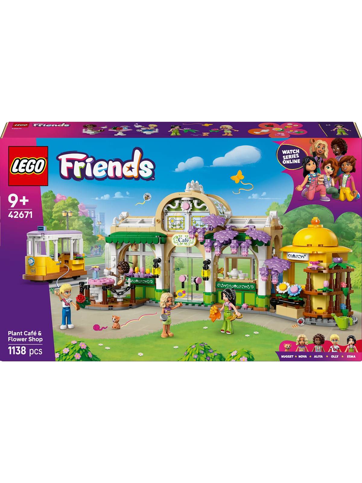 Lego Friends 42671 Pflanzencafé Und Blumenkiosk