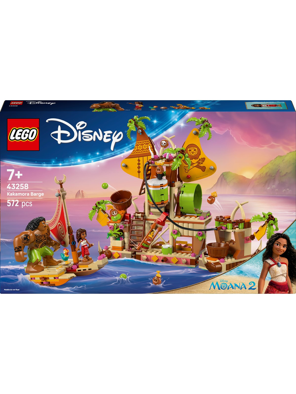 Lego Disney 43258 Kakamora-barge