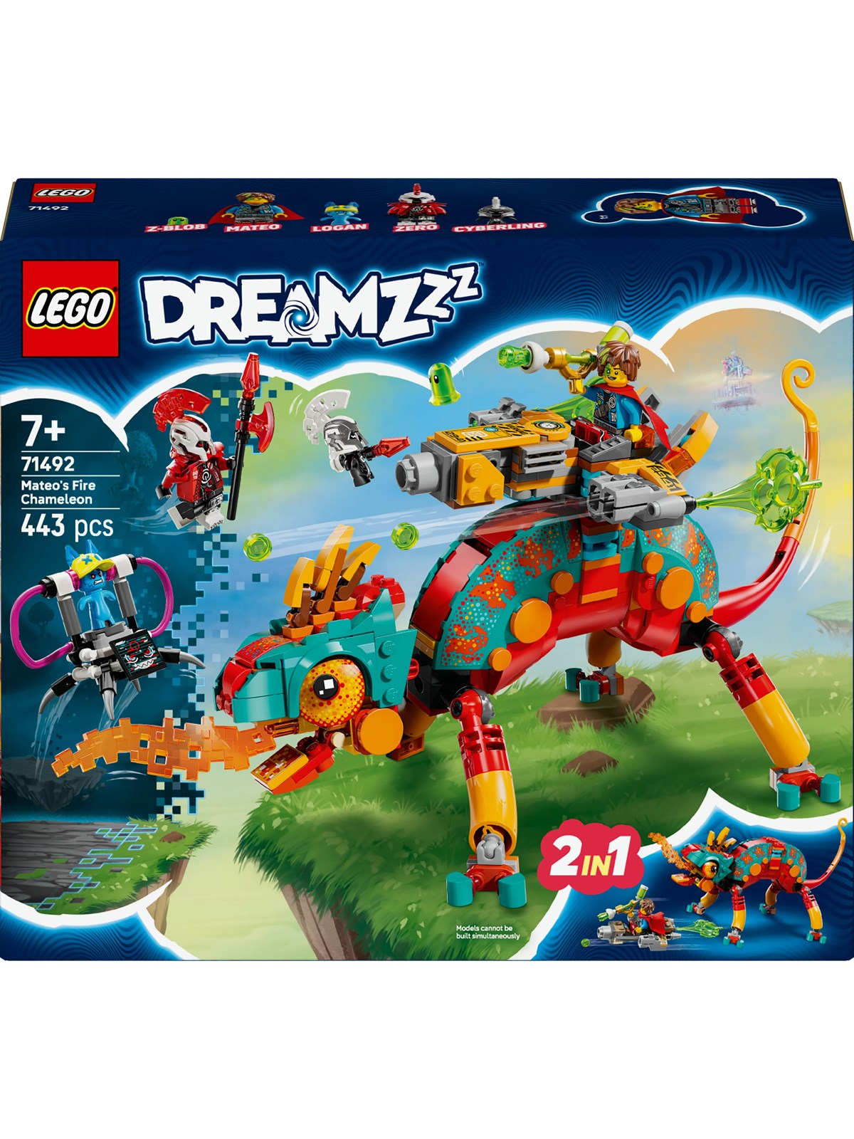 Lego Dreamzzz 71492 Mateos Feuer-chamäleon
