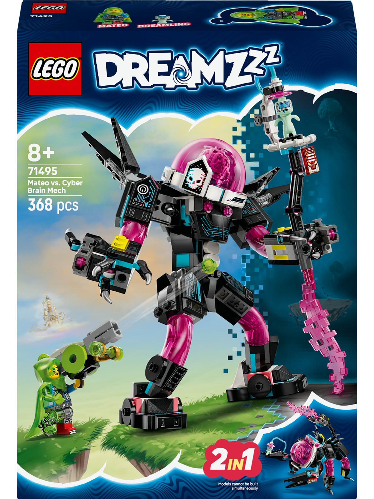 Lego Dreamzzz 71495 Mateo vs. Cyberhirn-mech