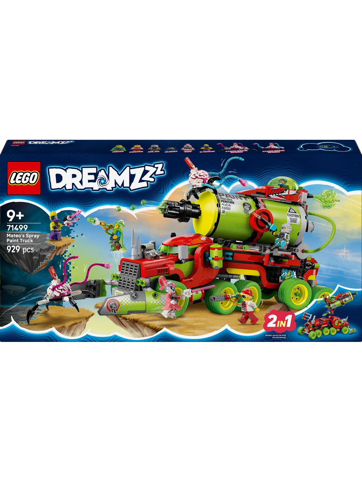 Lego Dreamzzz 71499 Mateos Sprühdosen-truck