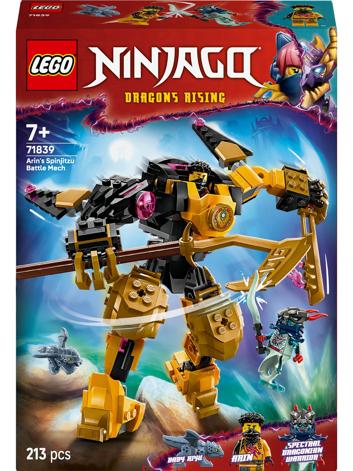 Lego Ninjago 71839 Arins Spinjitzumech