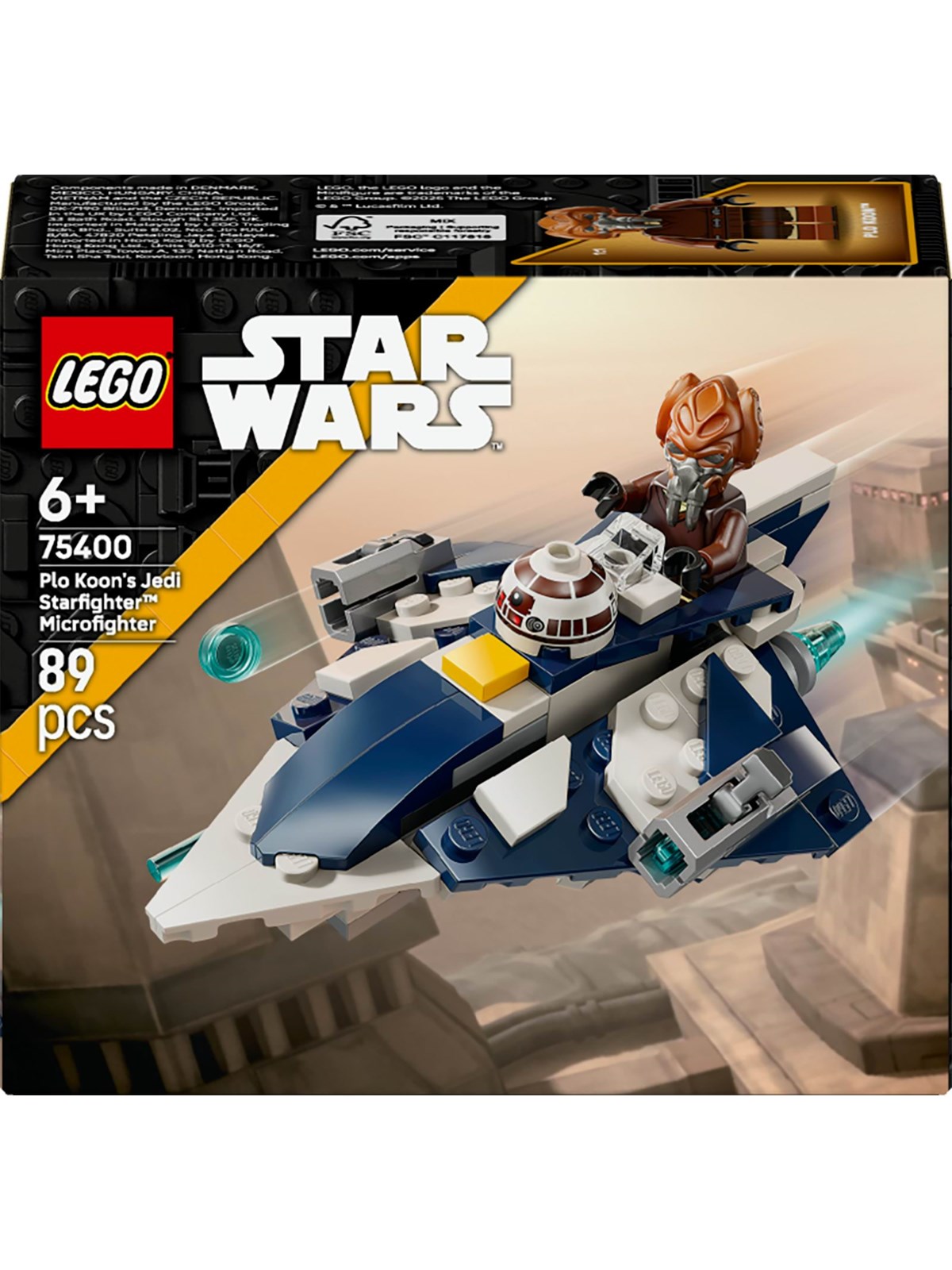 Lego Star Wars 75400 Plo Koons Jedi Starfighter Microfighter
