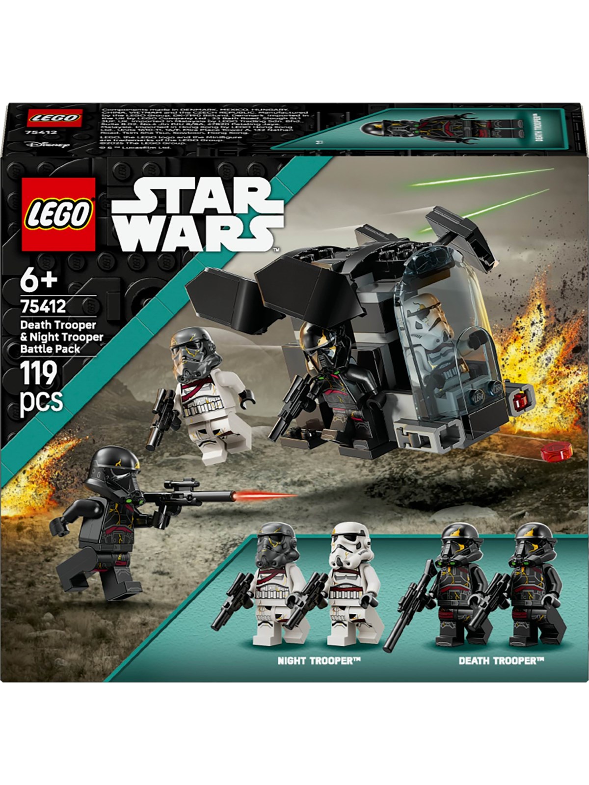 Lego Star Wars 75412 Todestruppler & Nachttruppler Battle Pack