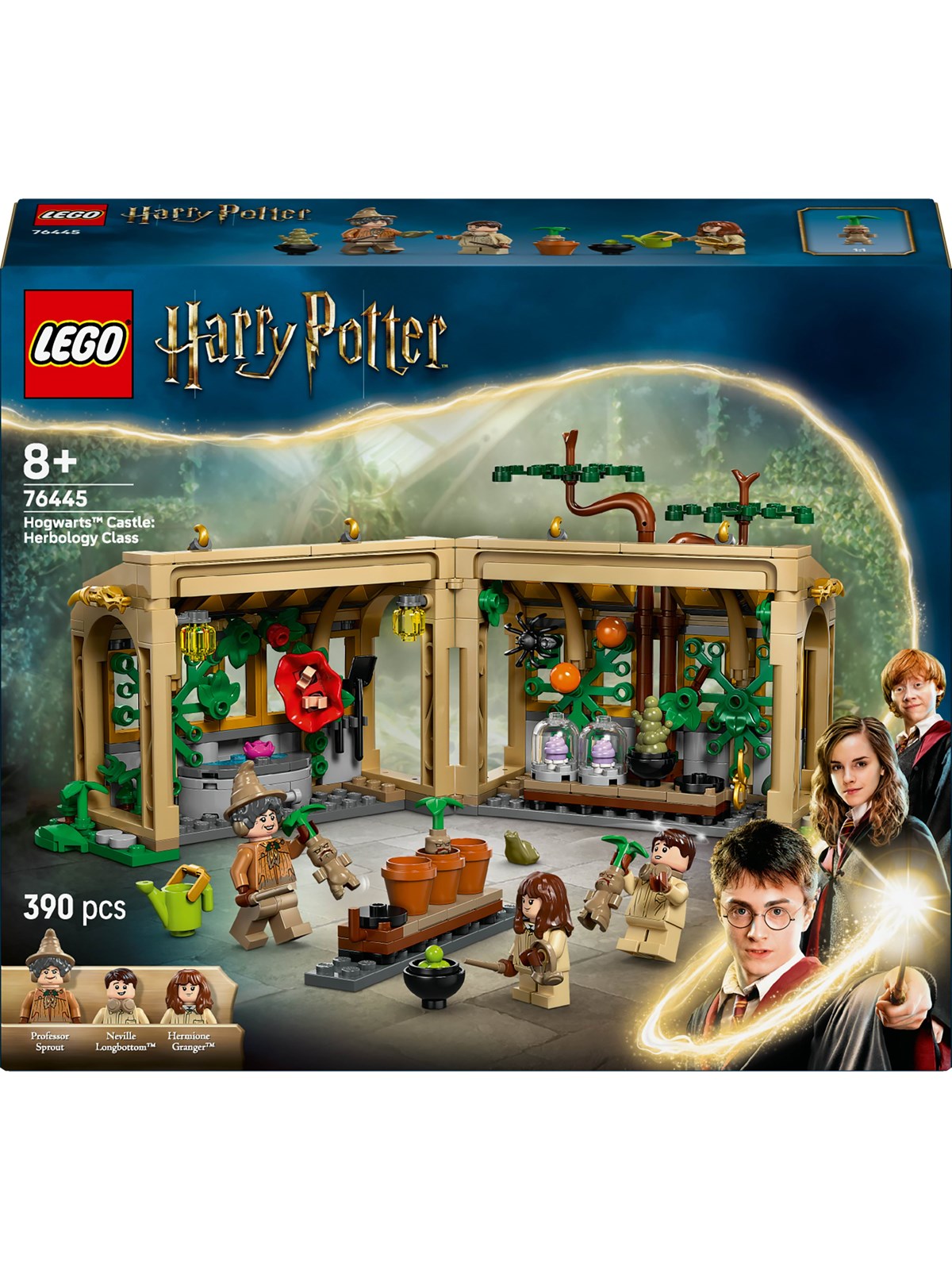 Lego Harry Potter 76445 Schloss Hogwarts : Kräuterkundeunterricht