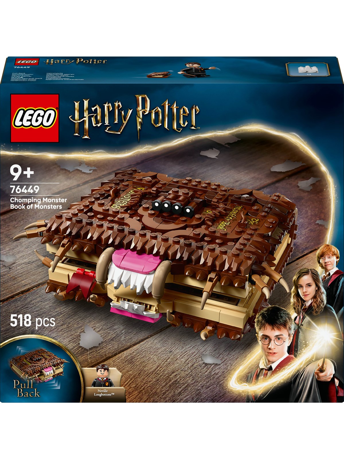Lego Harry Potter 76449 Beißendes Monsterbuch Der Monster