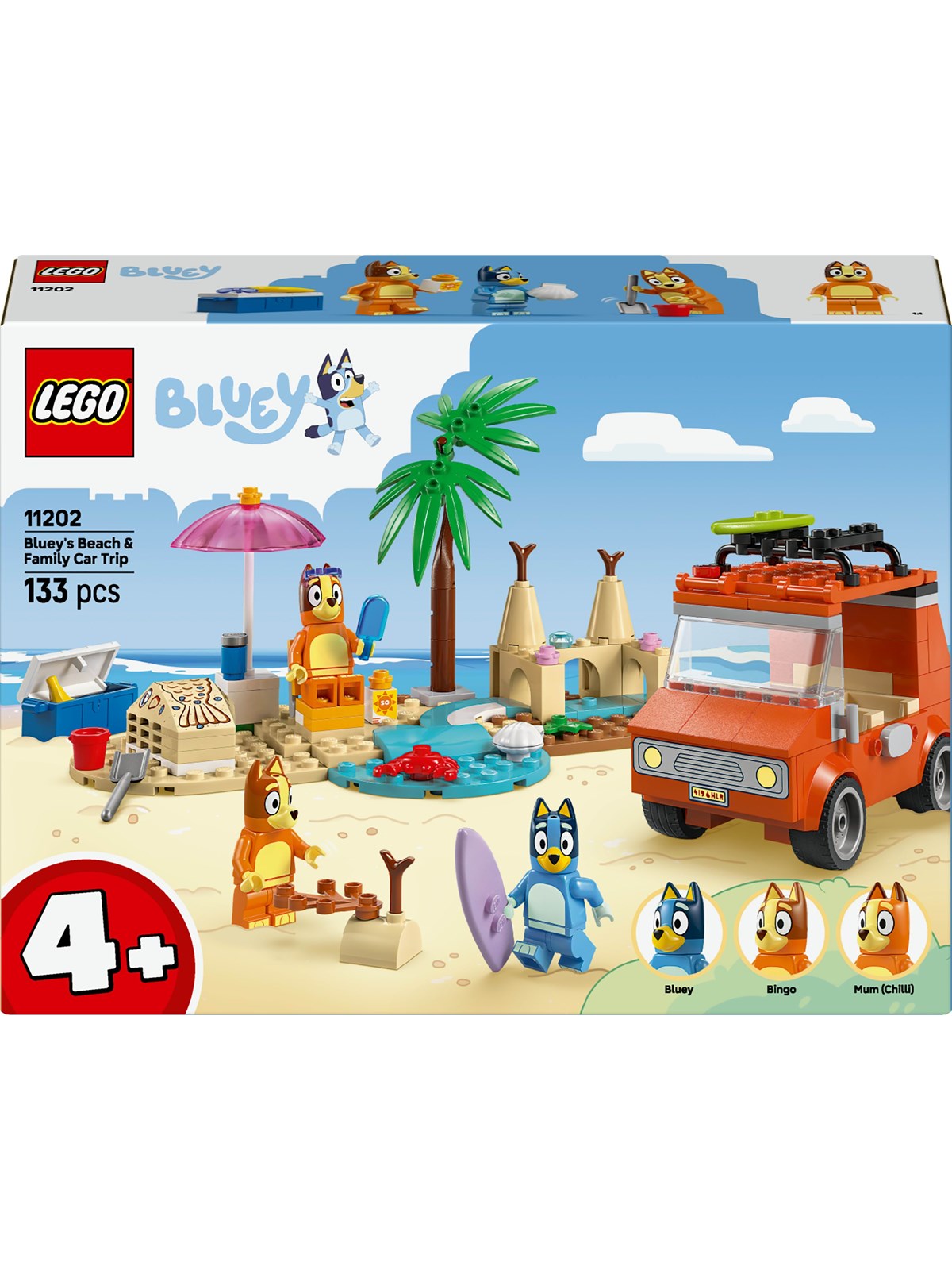 Lego Bluey 11202 Blueys Strandausflug