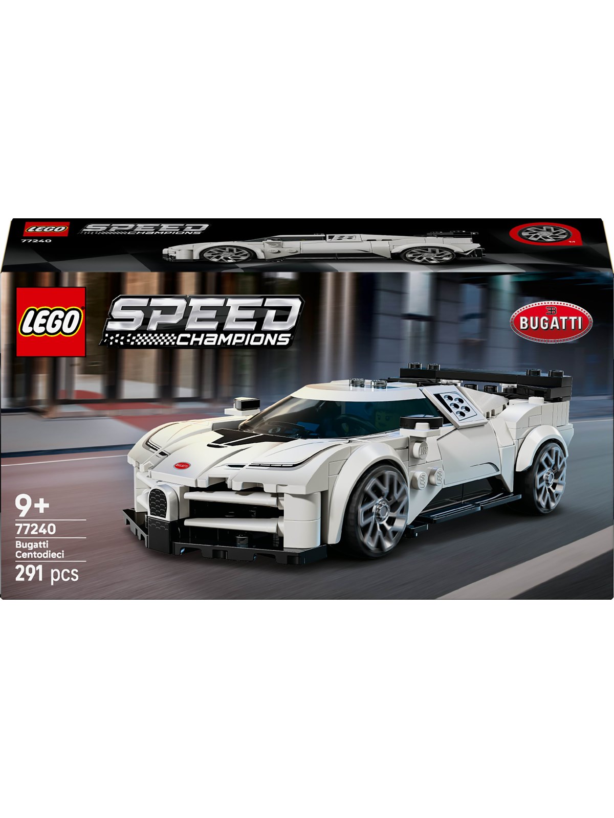 Lego Speed Champions 77240 Bugatti Centodieci Hypersportwagen