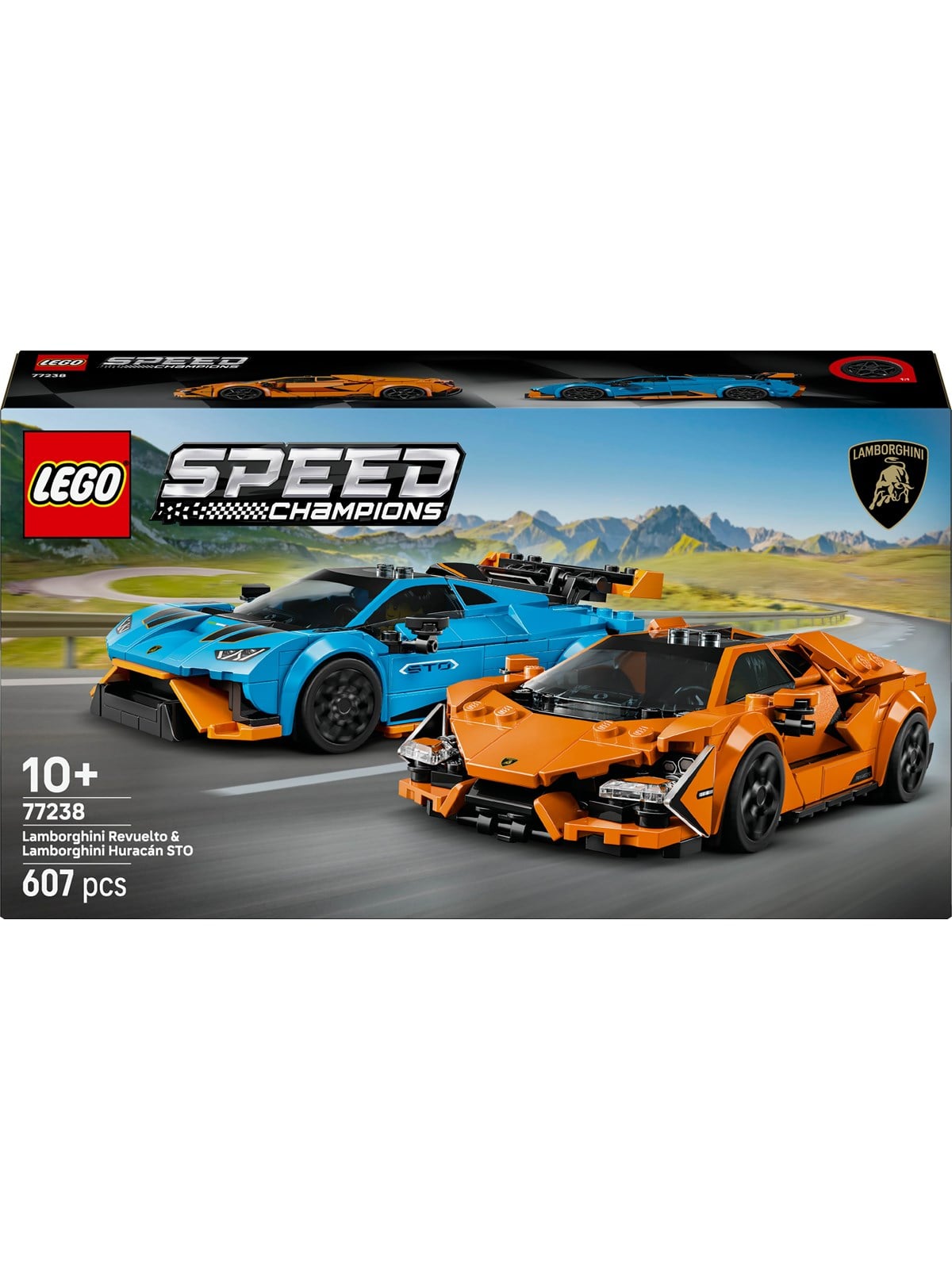 Lego Speed Champions 77238 Lamborghini Revuelto Und Huracán Sto