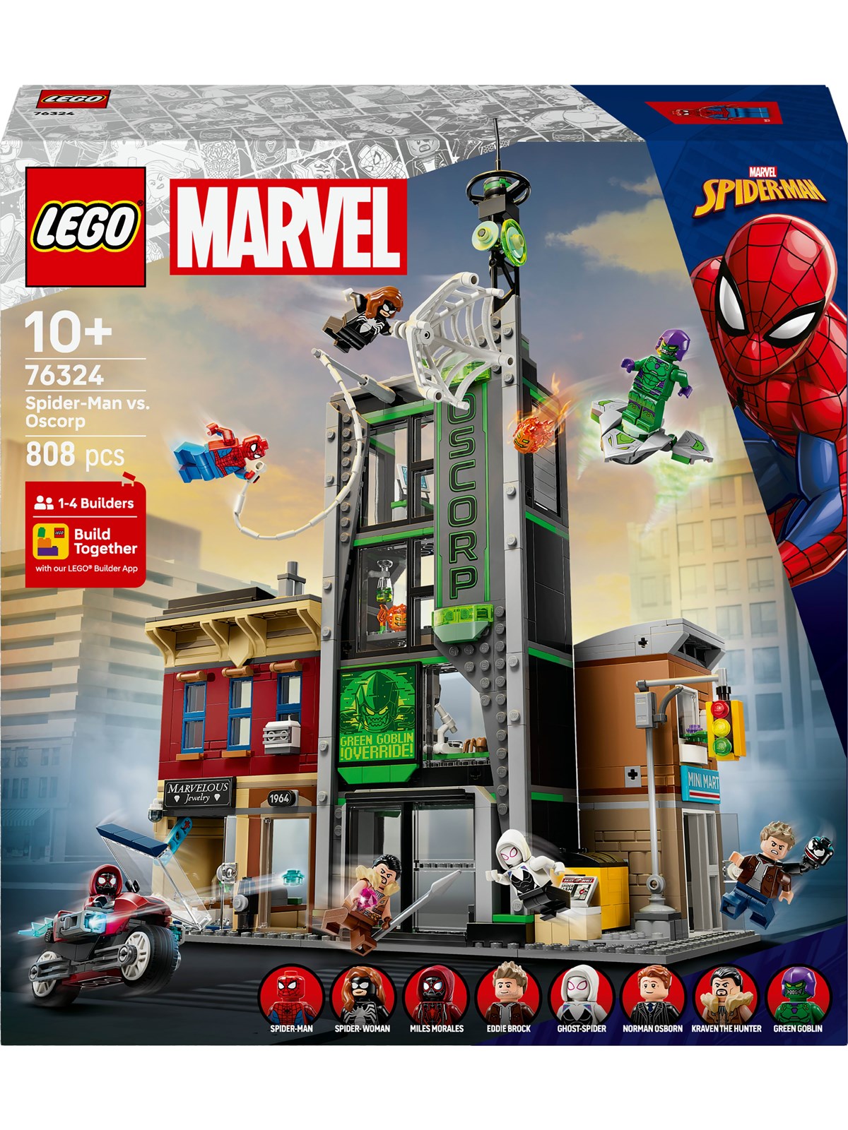 Lego Super Heroes Marvel 76324 Spider-man vs. Oscorp