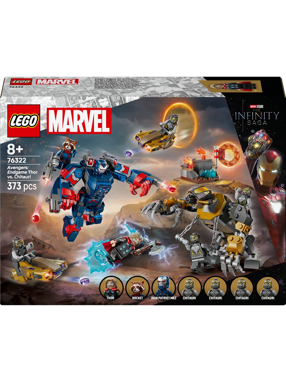 Lego Super Heroes Marvel 76322 Avengers: Endgame Thor vs. Chitauri