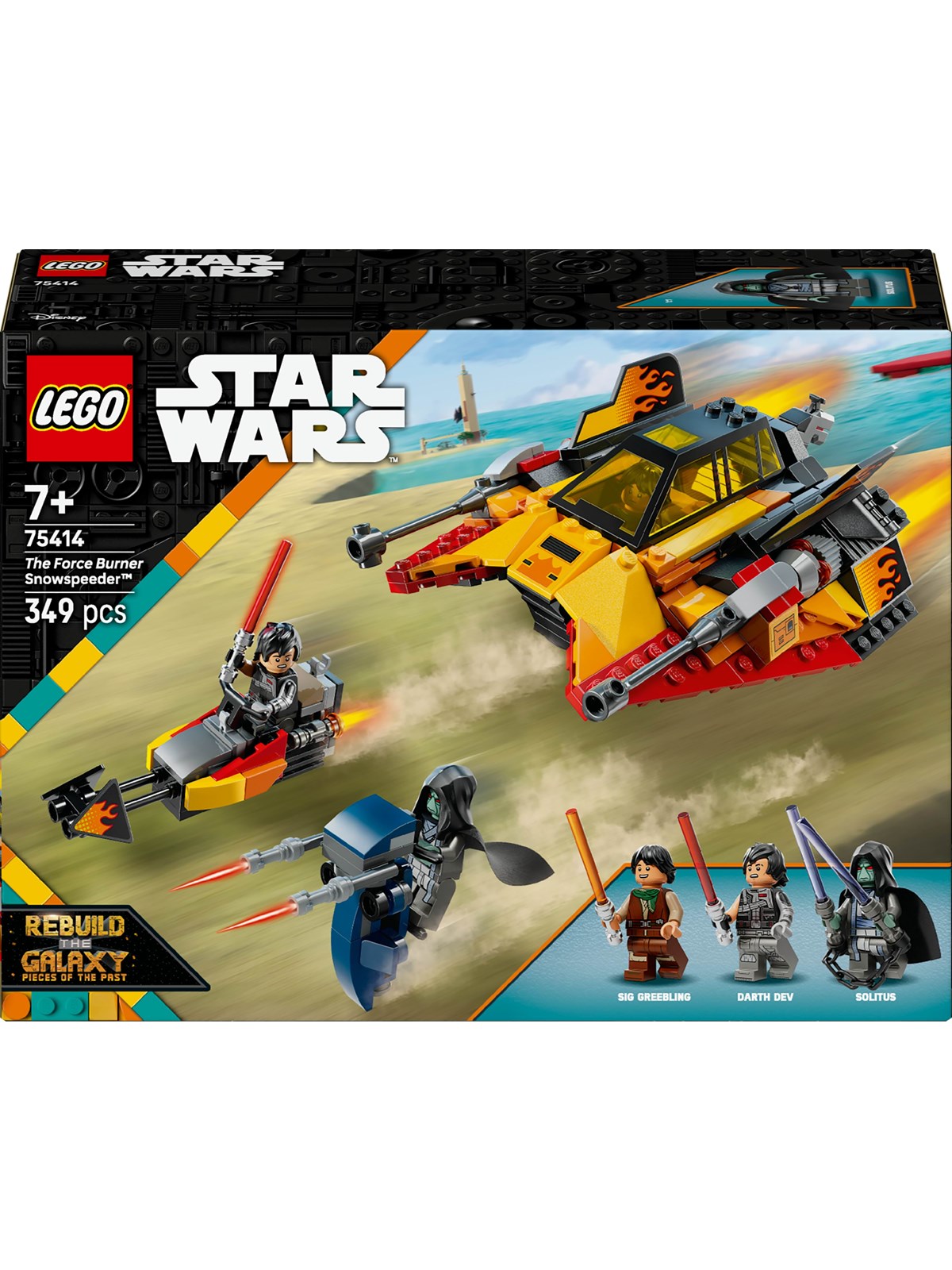 Lego Star Wars 75414 The Force Burner Snowspeeder