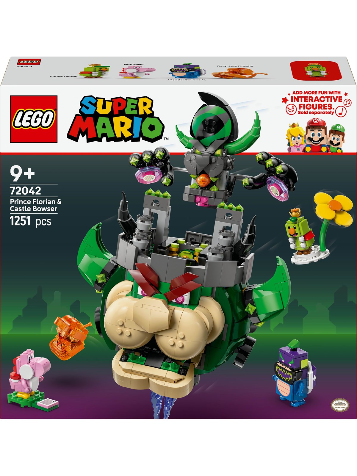 Lego Super Mario 72042 Prinz Florian & Schloss-bowser