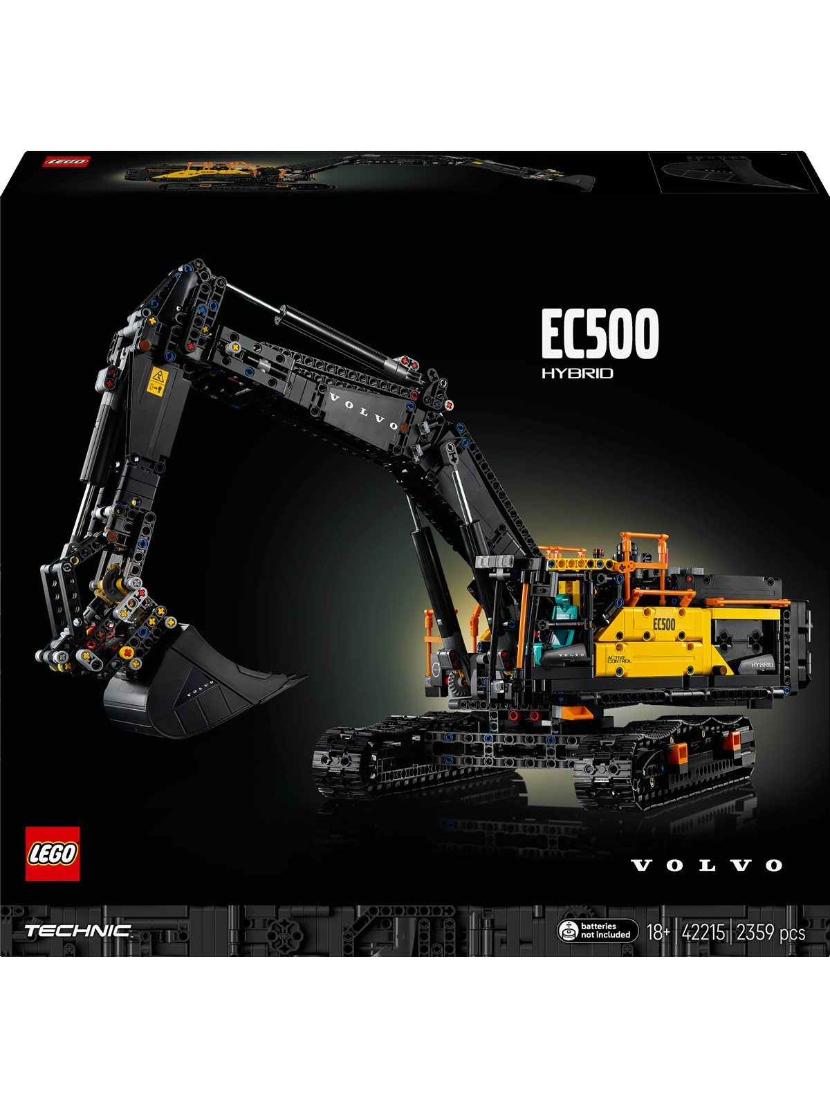 Lego Technic 42215 Volvo Ec500 Hybrid Bagger