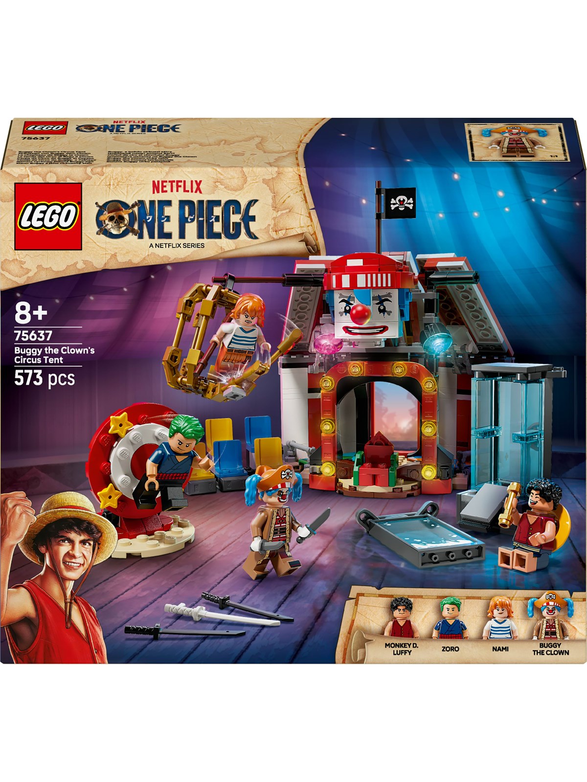 Lego One Piece 75637 Zirkuszelt Von Buggy Dem Clown