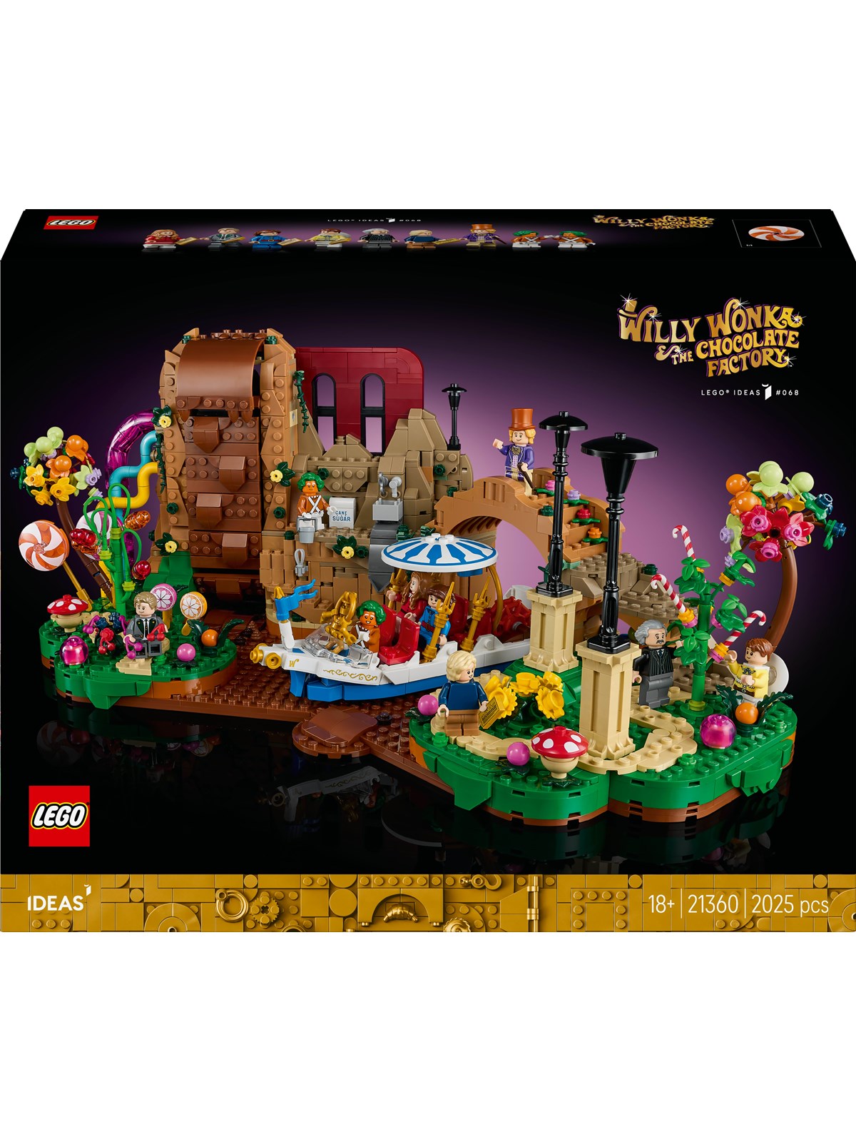 Lego Ideas 21360 Willy Wonka Und Die Schokoladenfabrik