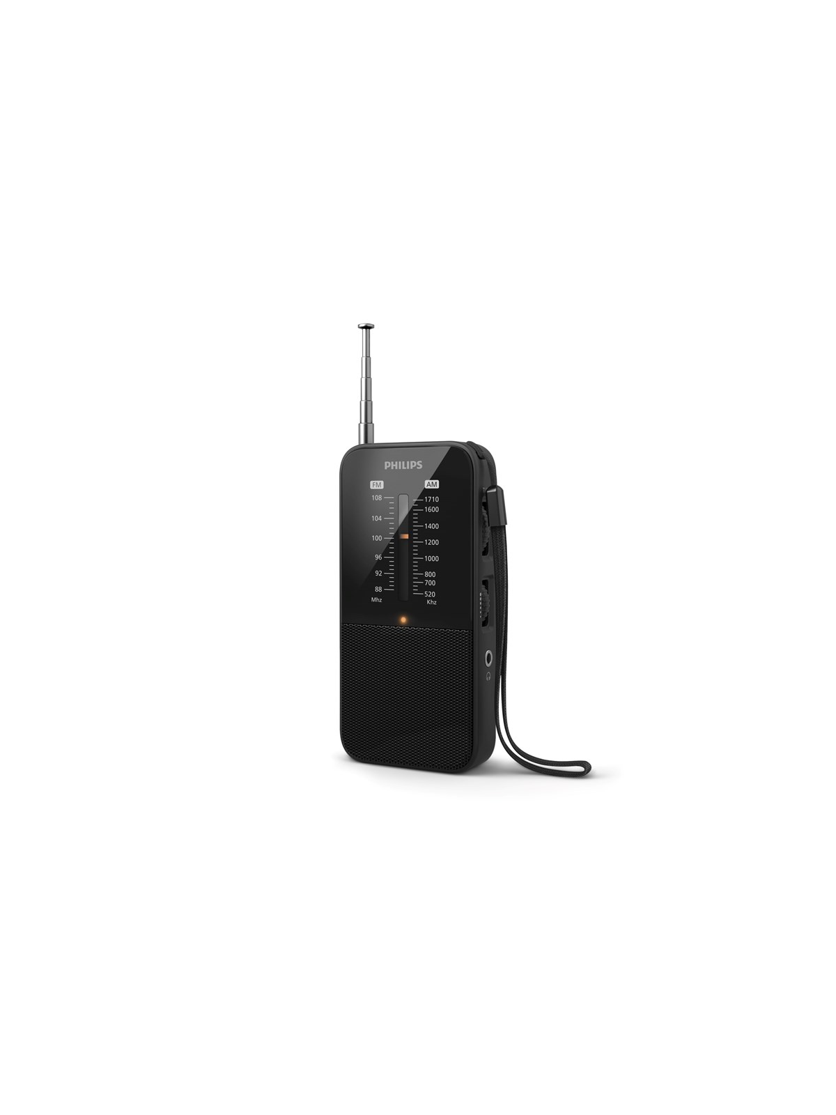 Philips Tar1509/12 - Portable Fm/am Radio - Am/fm - Mono - Schwarz - Dab Netzwerk Und Radiowecker