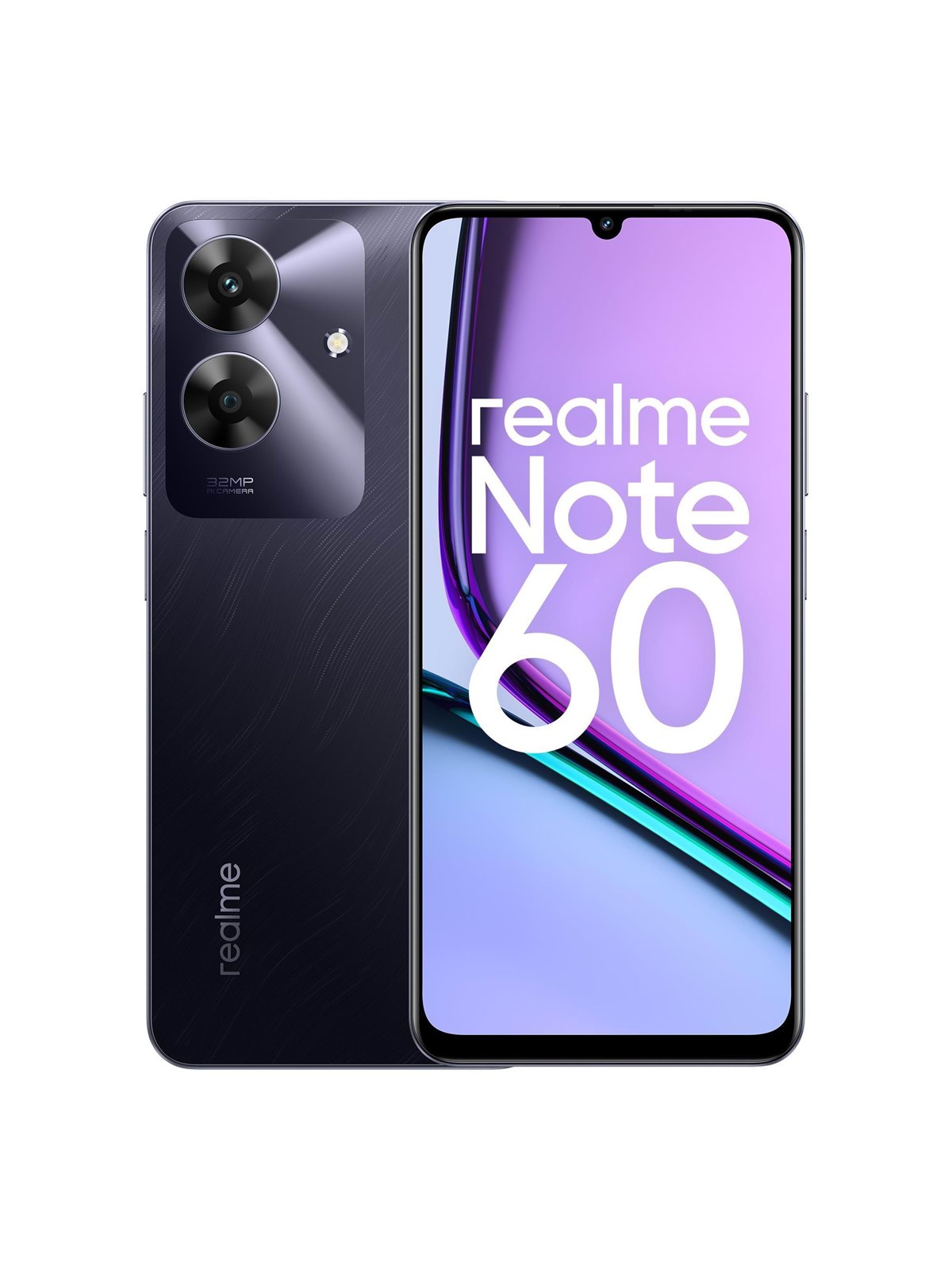 Realme Note 60 128gb/6gb - Marble Black - Handys Smartphones - 631011004544