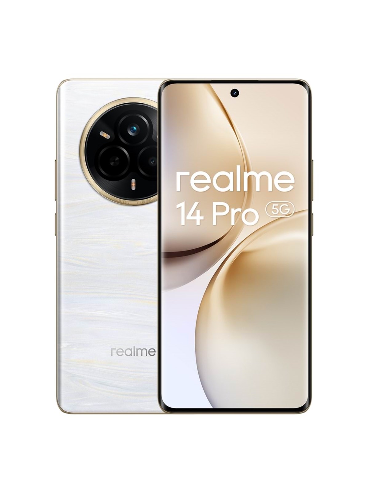 Realme 14 Pro 5G 256gb/8gb - Pearl White - Handys Smartphones - 631011005073