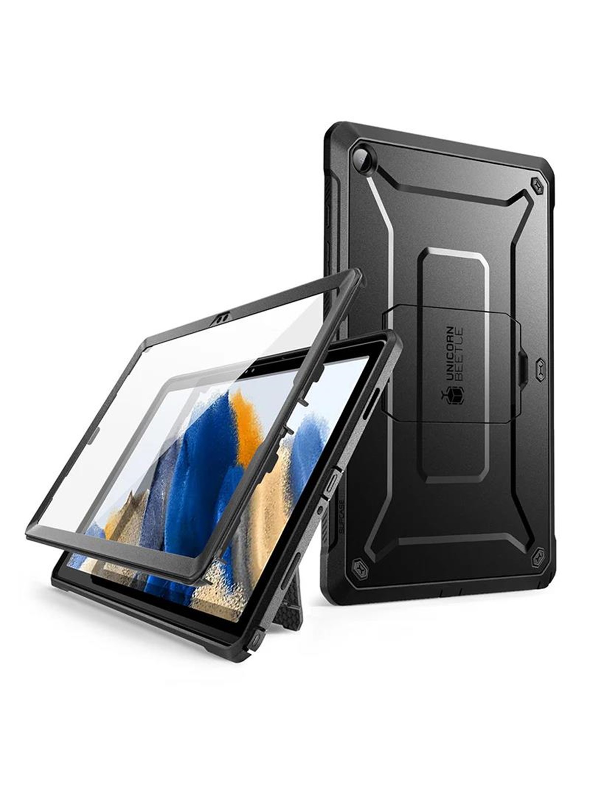 Supcase Galaxy Tab A9+ Unicorn Beetle Pro Full-body Case - Black - Tablets Cover Case - 843439138513