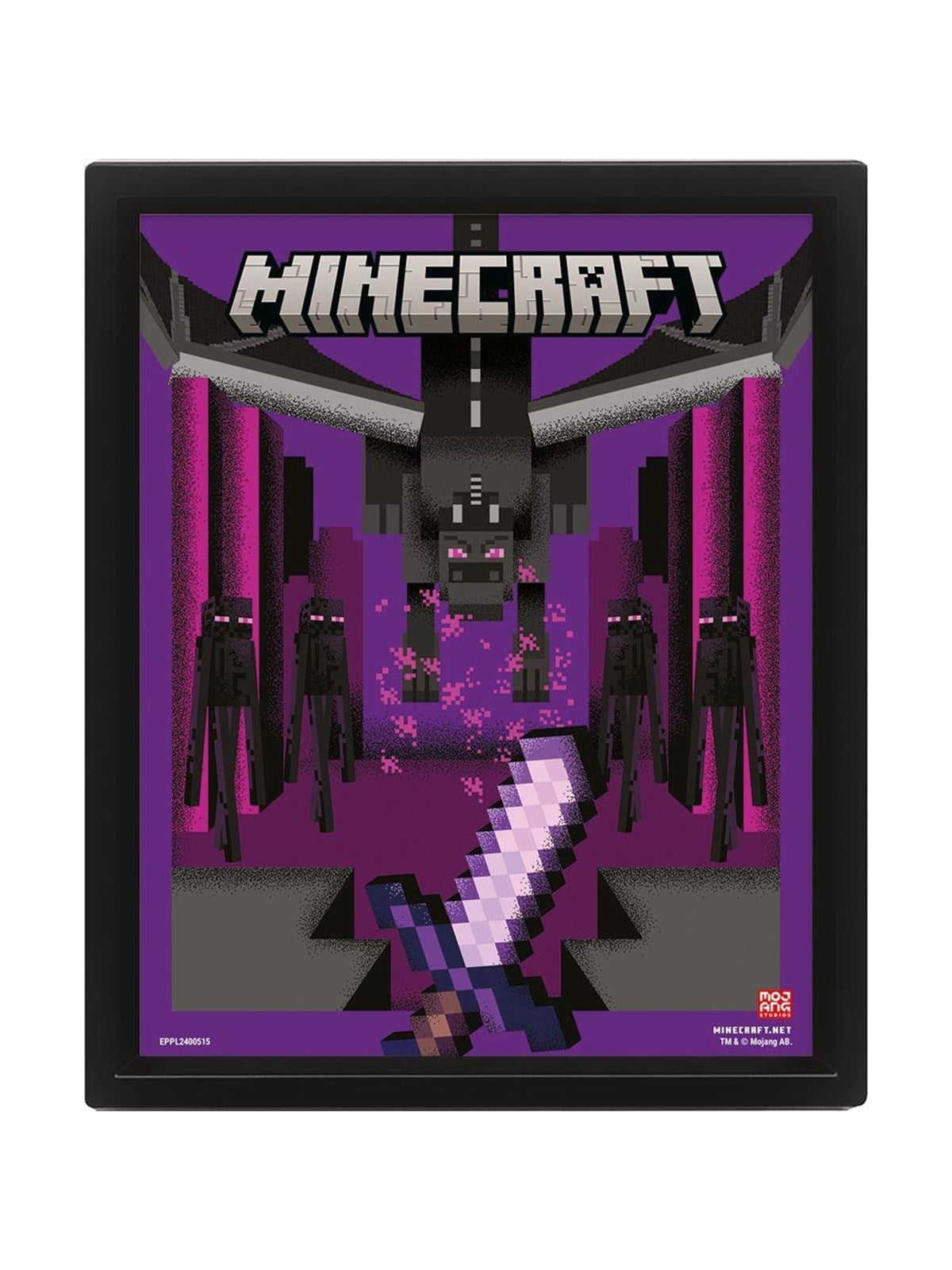Pyramid - Minecraft Lenticular 20 x 30 cm - Bild - Merchandise - Eppl2400515l