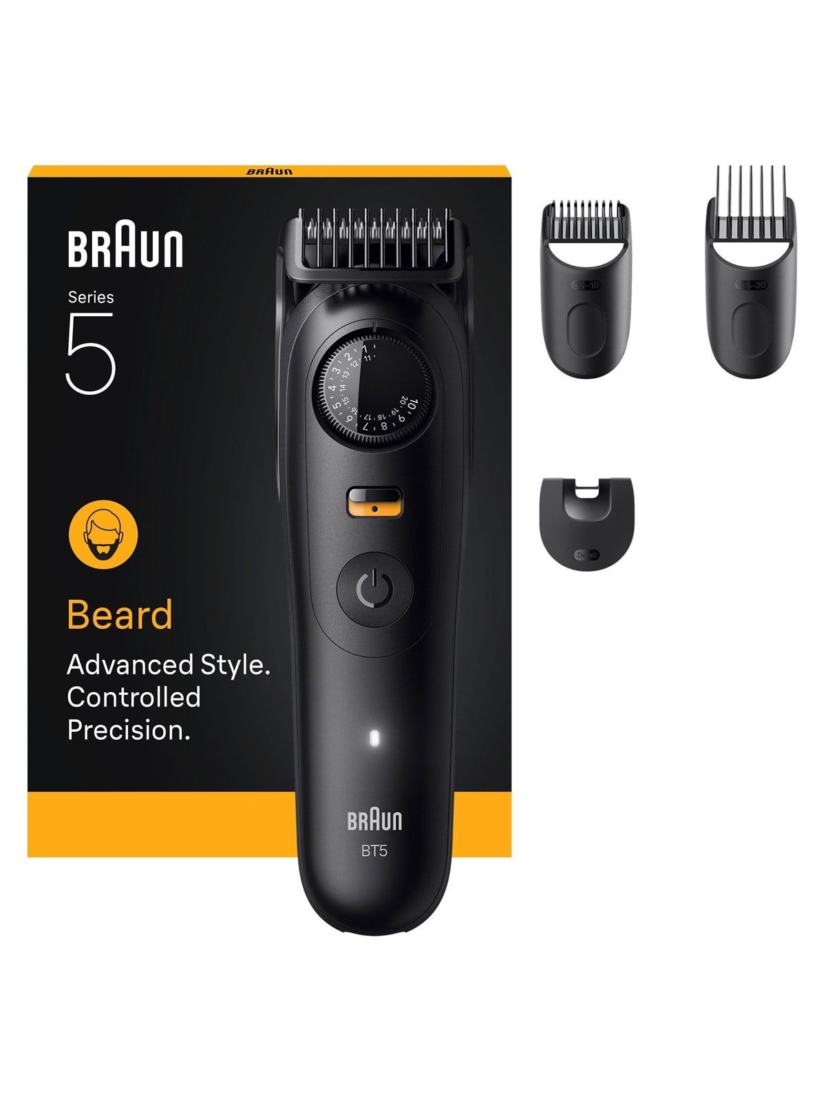 Braun Barttrimmer Styler BT 5520 - Black Matt - Haarschneidegeraete - 7500435244992