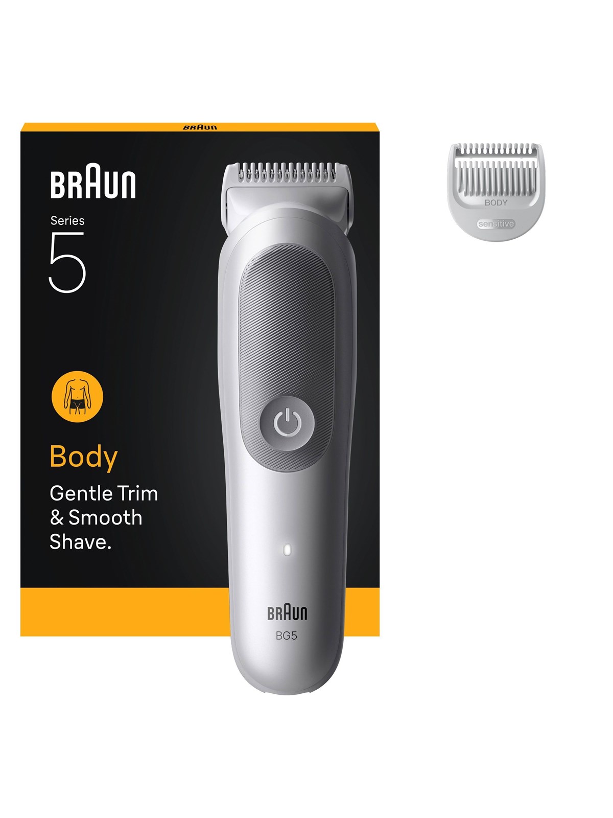 Braun Body Trimmer Styler BG 5500 - Gentle Grey - Haarschneidegeraete - 7500435244787