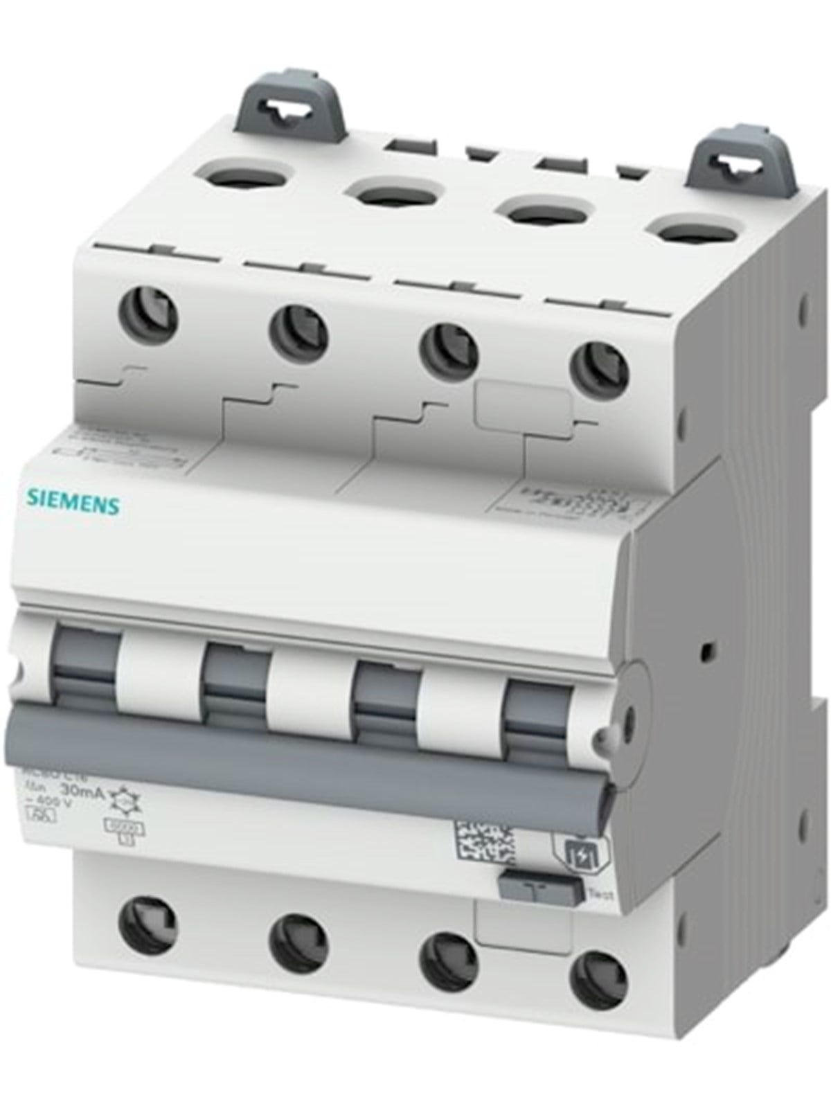 Siemens Rcbo Combi Switch 3P+N 30ma 6ka C16a - Komponenten Fuer Schaltkaesten Und Schraenke - 20103