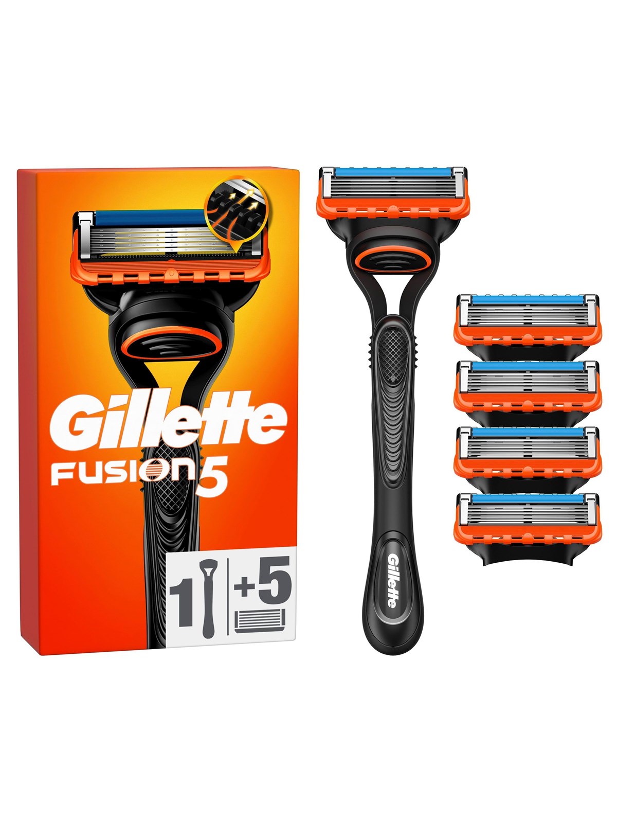 Gillette Fusion5 Manual Handle - 5 Blades - Rasierausstattung - 8001090761460
