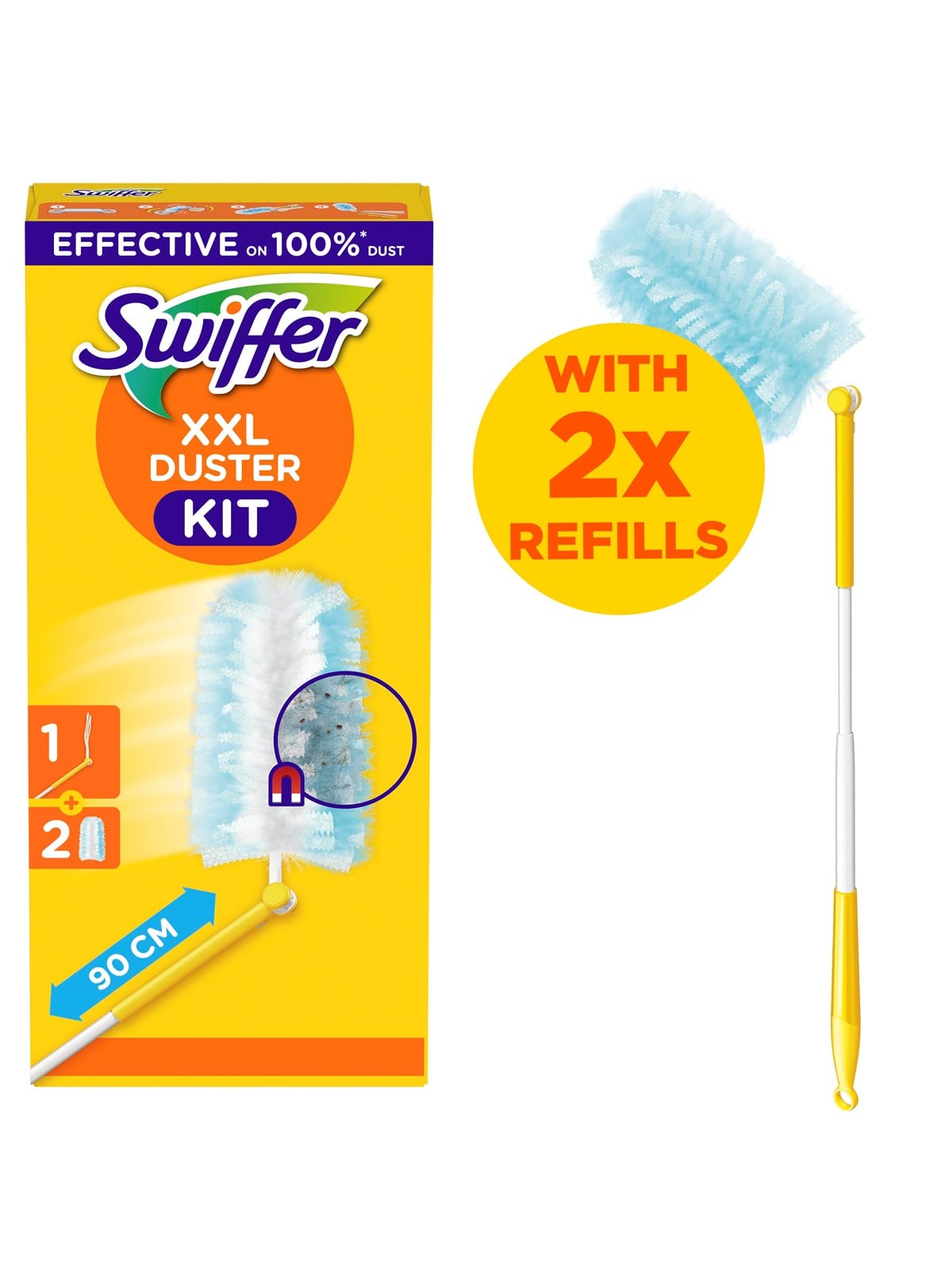 Swiffer Duster Xxl Handle + 2 Refills - Reinigung - 8700216711142