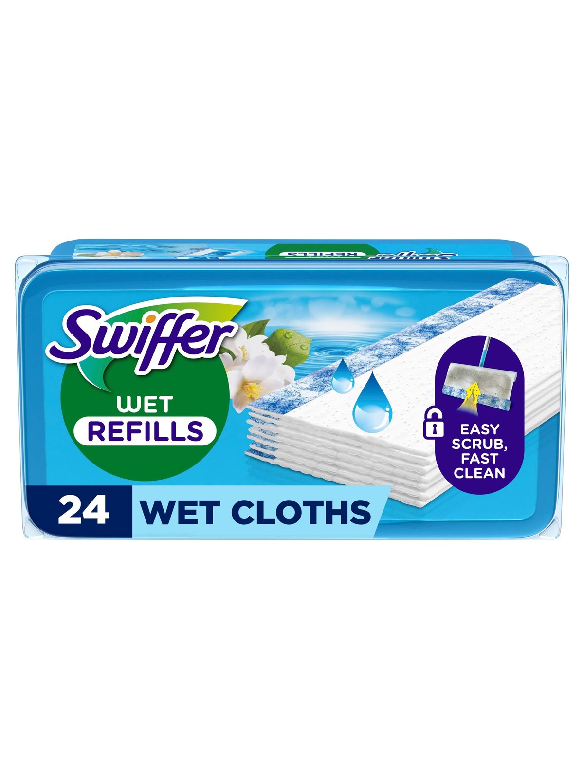 Swiffer Wet - 24 Pcs Lemon + 20 Pcs Morning Fresh - Reinigung - 8700216811286