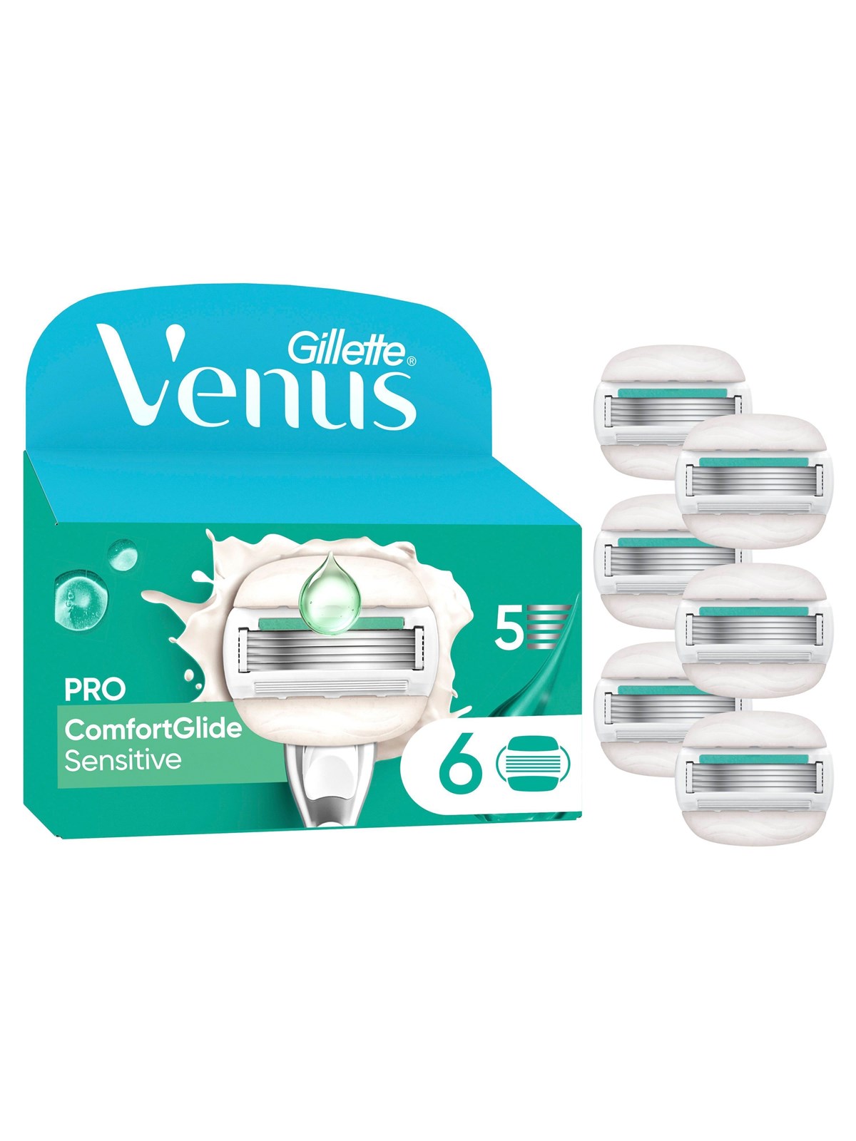 Gillette-venus Pro Sensitive - 6 Pcs - Rasierausstattung - 8700216501798
