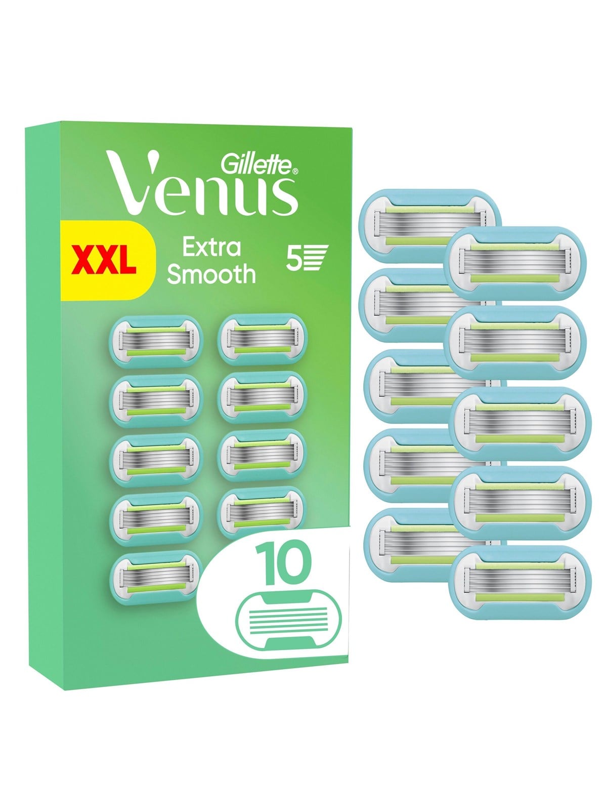 Gillette-venus Extra Smooth - 10 Pcs - Rasierausstattung - 8700216511728