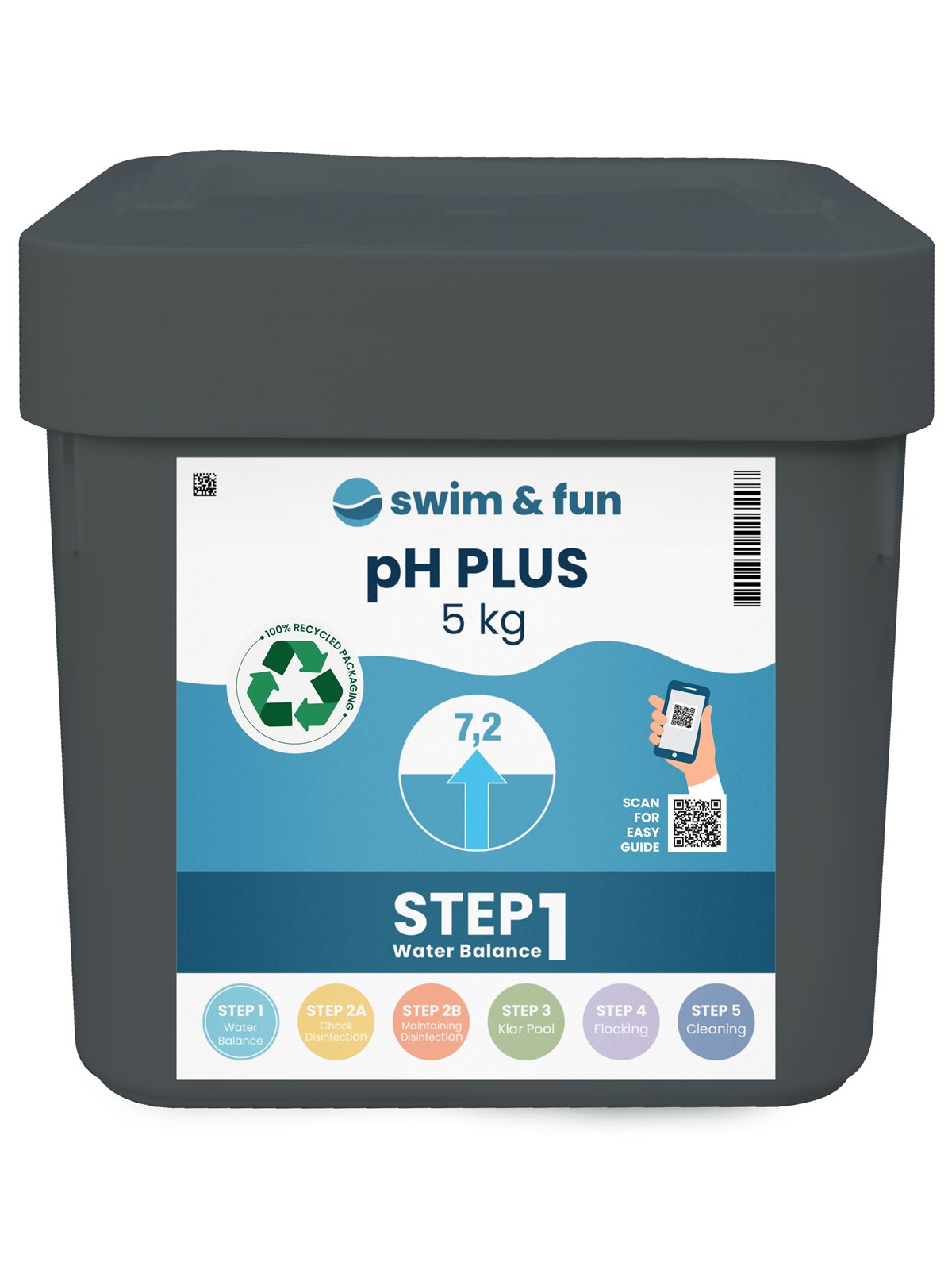 Swim & Fun Ph-plus 5.0 kg - Pools - 1720