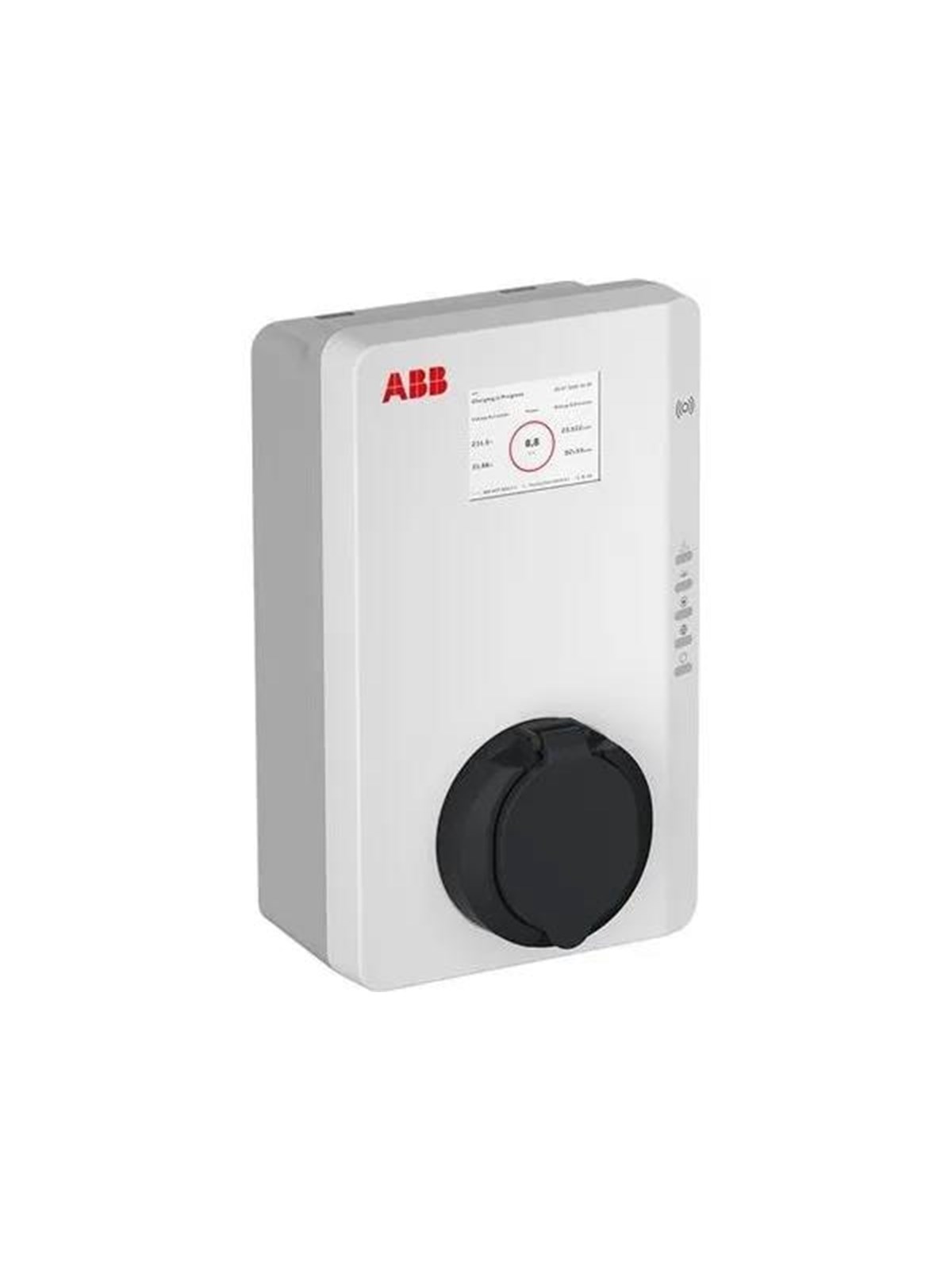 Abb Charging Box Tac-w22-t-rd-mc-0 22kw 32a Display Rfid White - Aufladen Von Elektroautos - 6agc081281