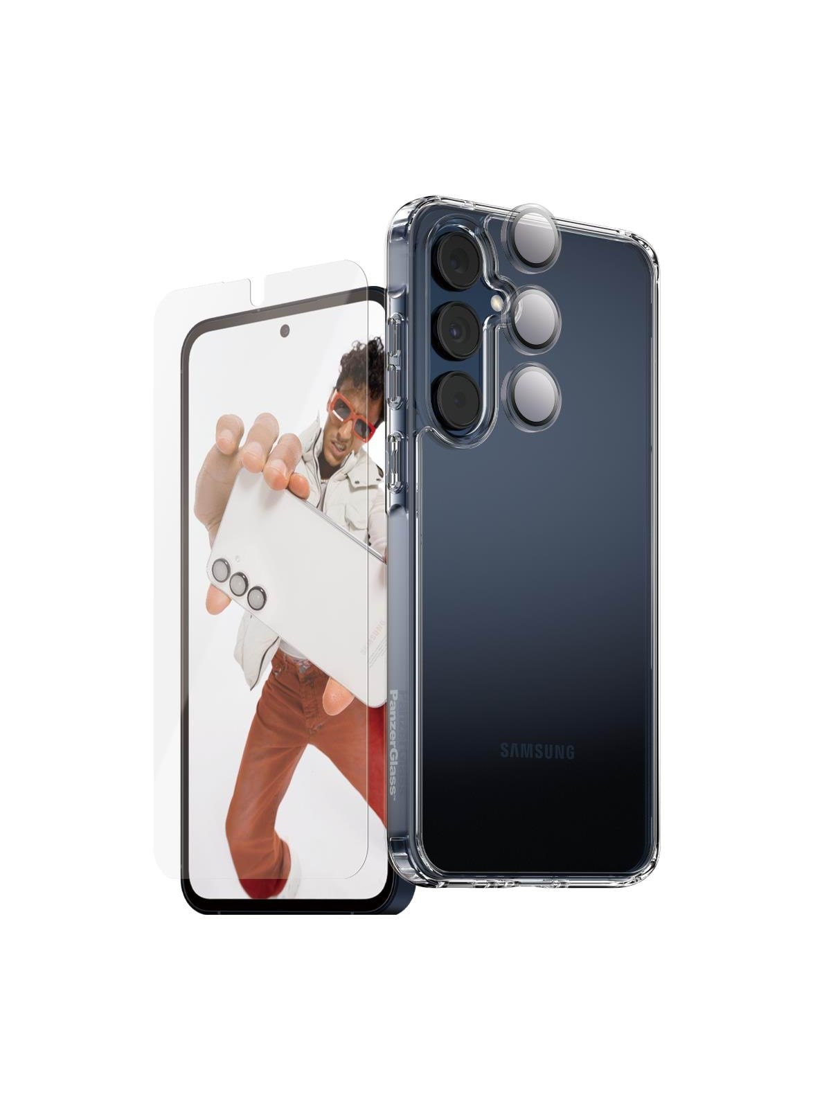 Care by Panzerglass Flagship 3-in-1 Bundle Samsung Galaxy A56 5G - Handys Schutzfolie - Crrchnug38380