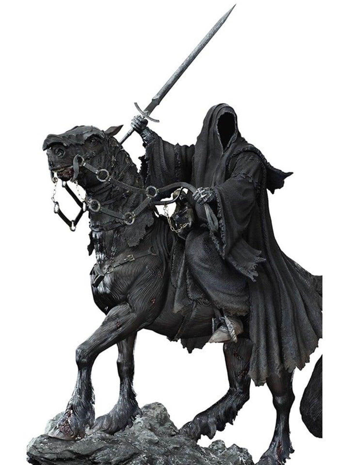 Iron Studios - The Lord of The Rings - Nazgul on Horse Deluxe Statue Scale 1/10 - Figur - Merchandise - Wblor84523-10