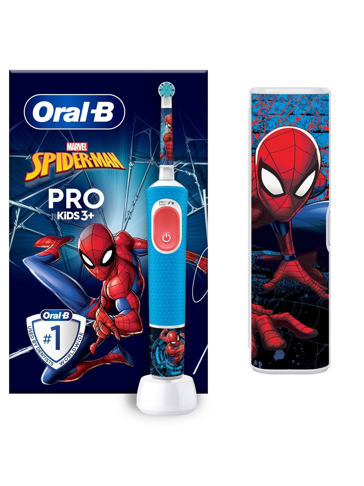 Oral-b Elektrische Zahnbürste Vitality Pro Kids Spider-man - Elektrische Zahnbuersten - 8006540773390