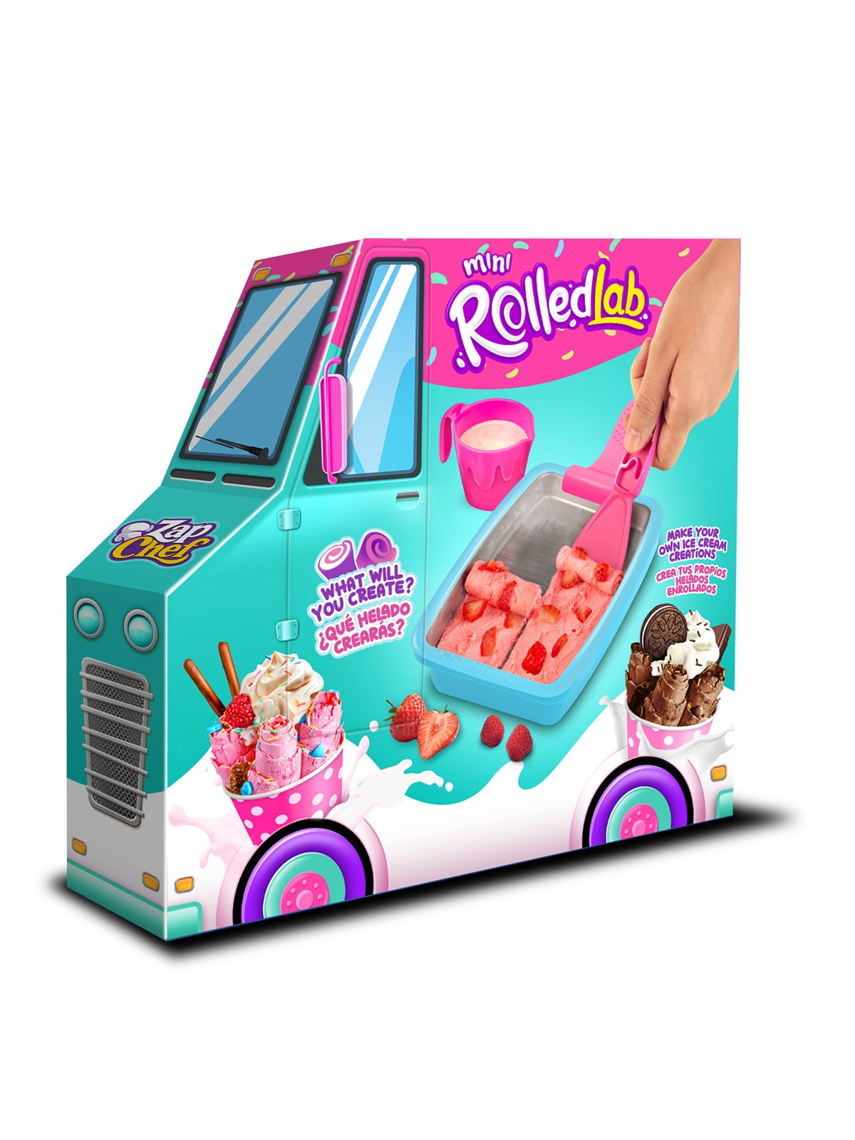 Zap Chef Cream Mini Rolled Lab - Kreativ Spiele - 30601