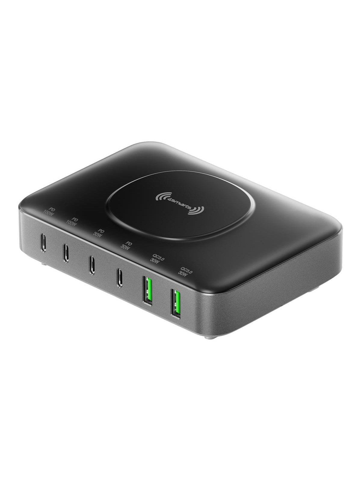 4smarts Charging Station - 7 in 1 - Usb 24 Pin Usb-c - 100 Watt - Tablets Adapter Ladegeraete - 540571