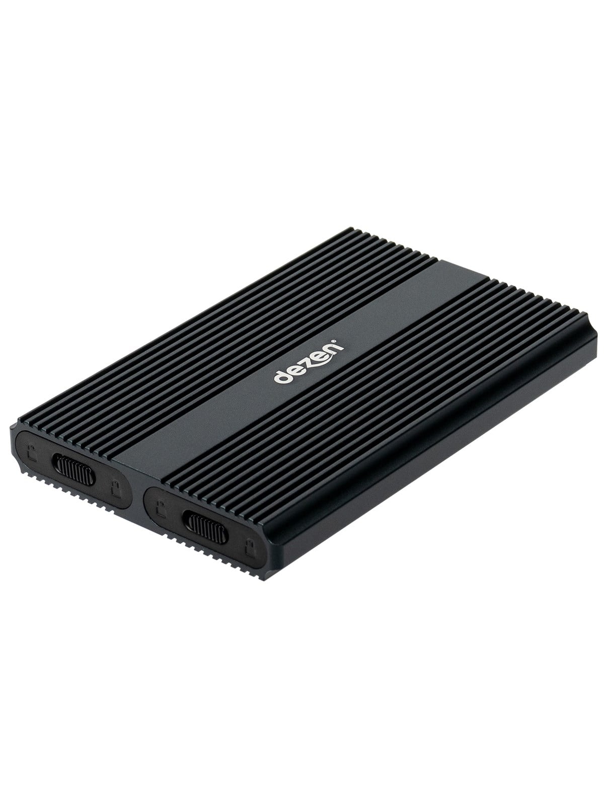 Dezen M.2 Premium Nvme Dual Enclosure Usb 3.2 Gen 1 - Schwarz - Festplatten Zubehoer - Dz-pre-m22n-blk