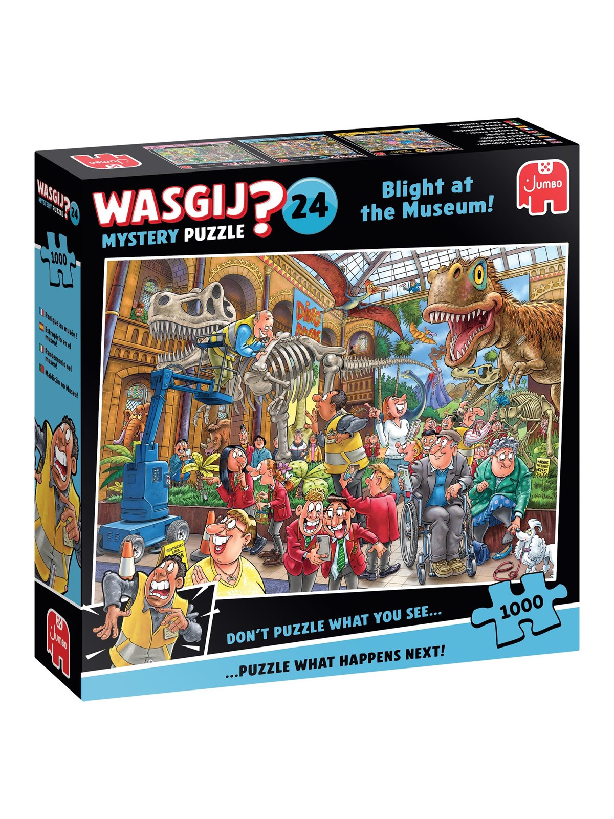 Wasgij Mystery Puzzle 24 Blight At The Museum! (1000) - 1110100590