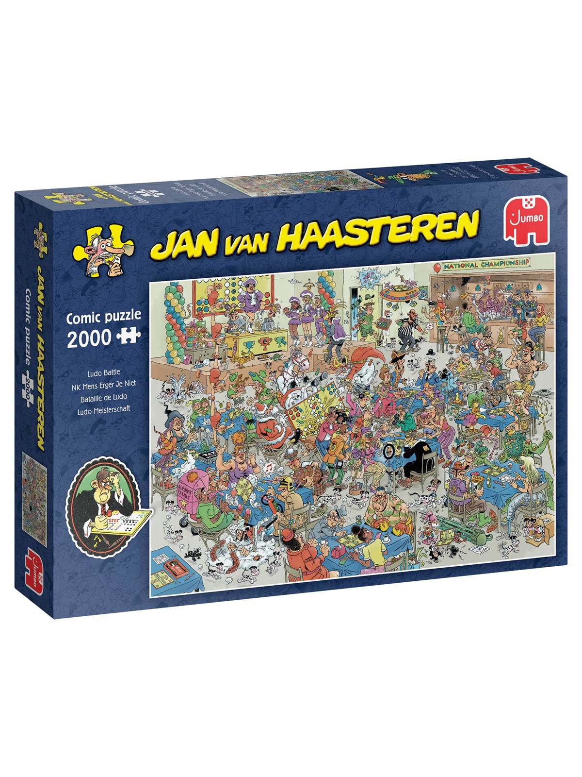 Jan Van Haasteren Ludo Battle (2000) - Puzzle - 707-1110100523