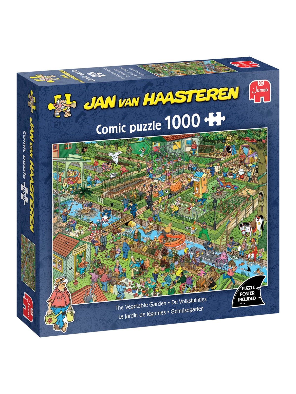 Jan Van Haasteren The Vegetable Garden(1000) - Puzzle - 707-1110100600
