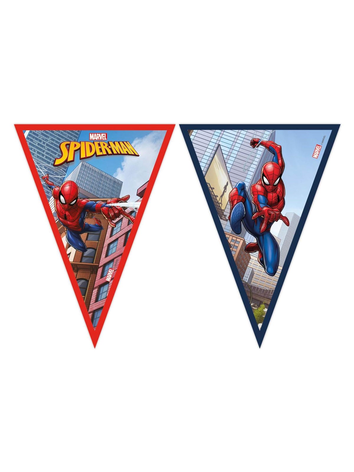 Globos Paper Bunting Fsc Spider-man 3mtr. - Spielzeug - 93867