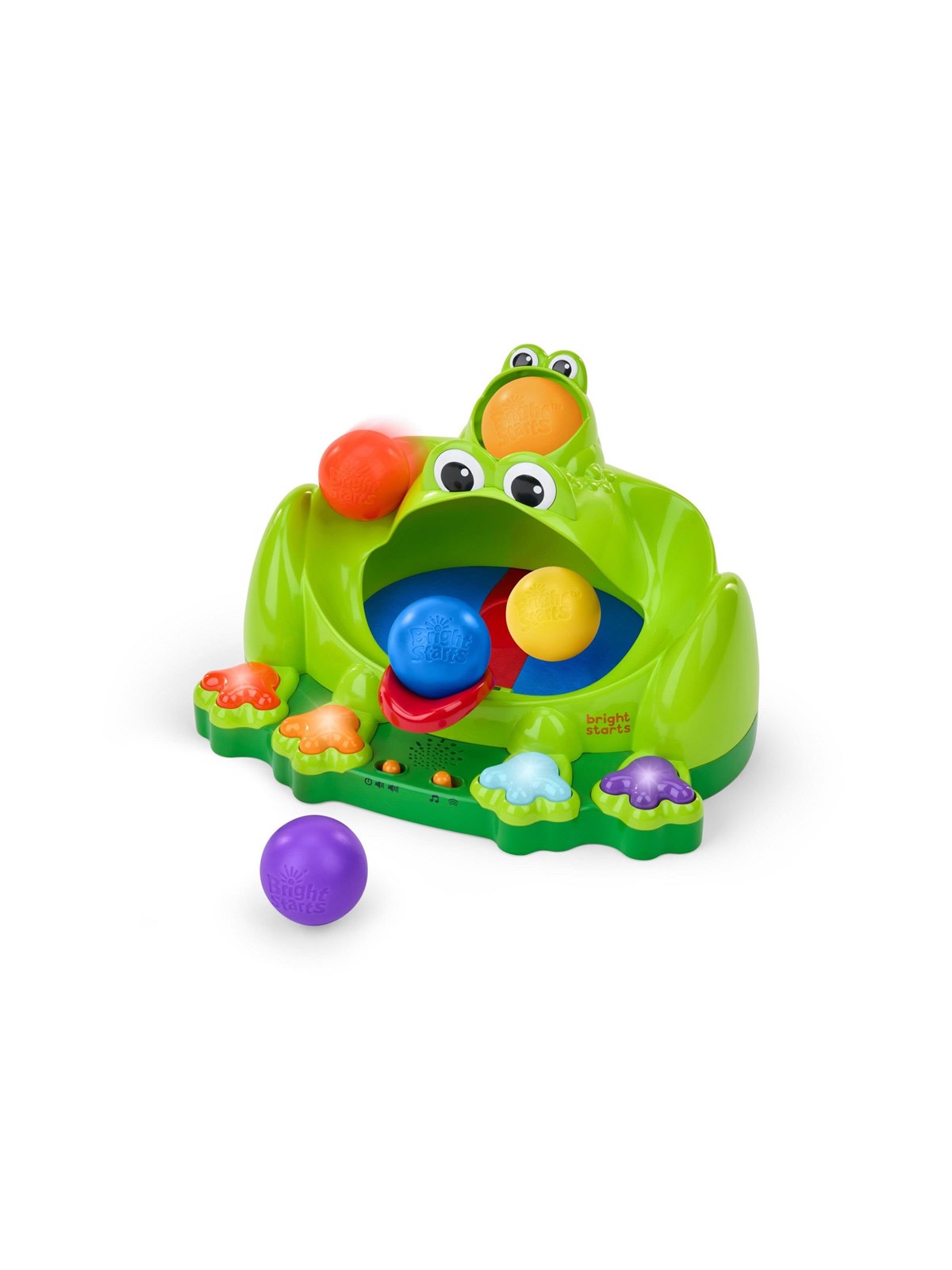 Bright Starts Poppin' Ball Frog Ball Play Toy - Baby Spielzeug - Bs-17159