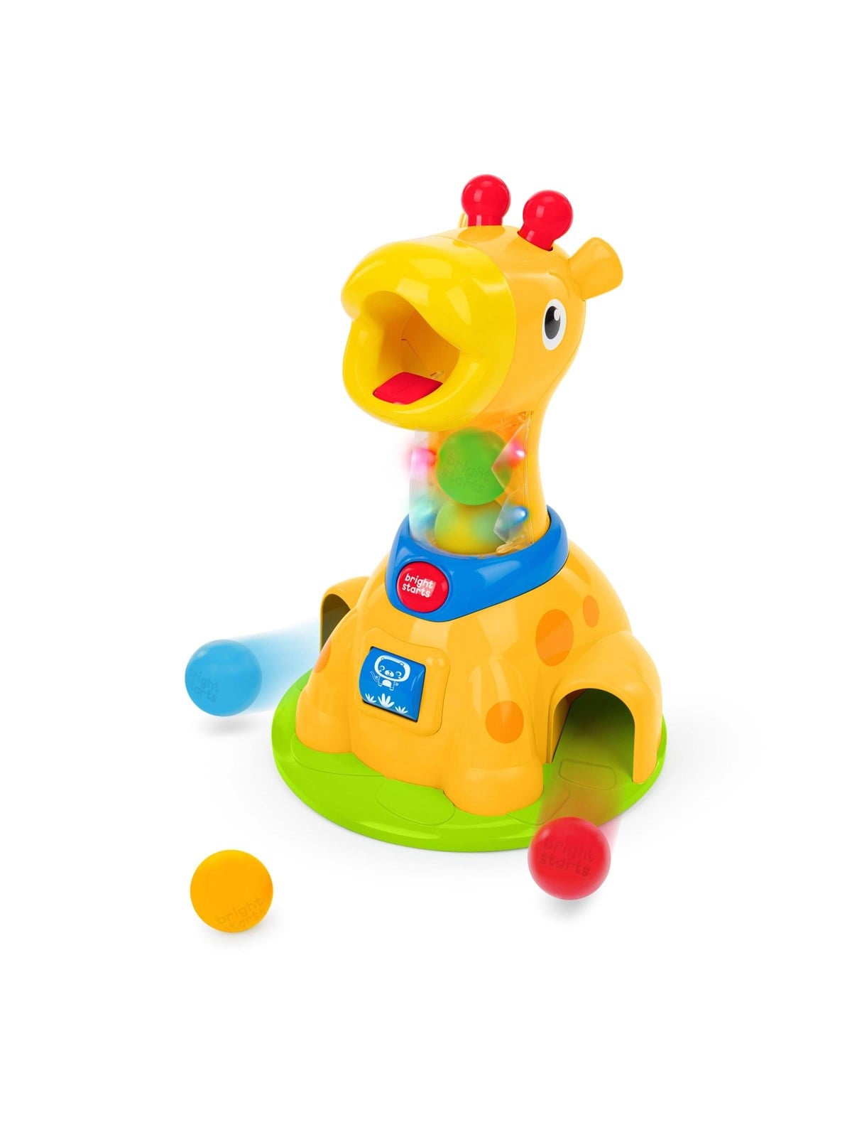 Bright Starts Spinnin’ Spots Giraffe Ball Play Toy - Baby Spielzeug - Bs-17410