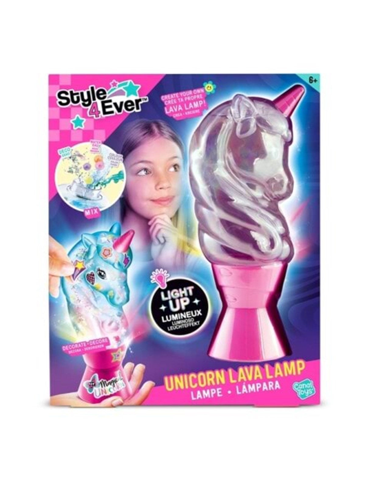 Style 4 Ever Unicorn Lava Lamp Diy - Kreativ Spiele - 297