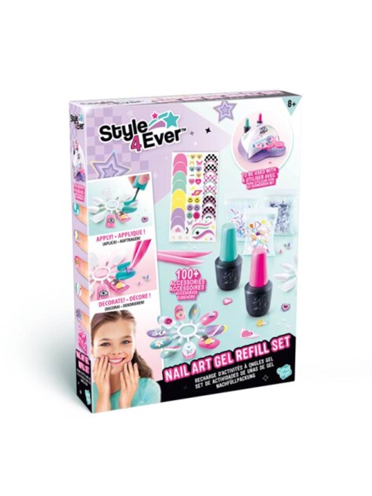 Style 4 Ever Nail Art Gel Refill Kit - Kreativ Spiele - 324